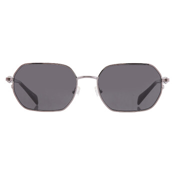 Saint Martin Dark Grey Solid Geometric Unisex Sunglasses MK1165 100287 57 Saint Martin Dark Grey Solid Geometric Unisex Sunglasses MK1165 100287 57