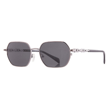 Saint Martin Dark Grey Solid Geometric Unisex Sunglasses MK1165 100287 57