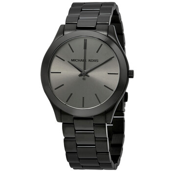 mk3221⭐️新品未使用⭐️MICHAEL KORS RUNWAY♪ブラック Michael Kors Black-Tone Slim Runway Watch - MK3221 - Watch