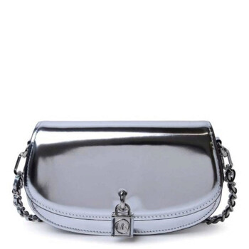 Michael Kors Small Mila Metallic Leather Shoulder Bag