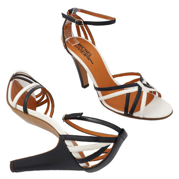 Ladies Navy Blue Phocea High Heel Sandals