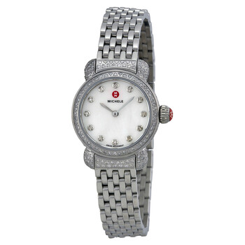 CSX Diamond Mother of Pearl Dial Stainless Steel Ladies Watch MWW03A000235