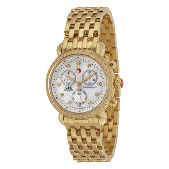 CSX-36 Day Diamond Gold-plated Ladies Watch MWW03M000141