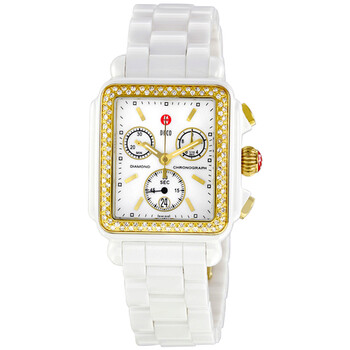 Deco Ceramic Diamond Watch MWW06F000003