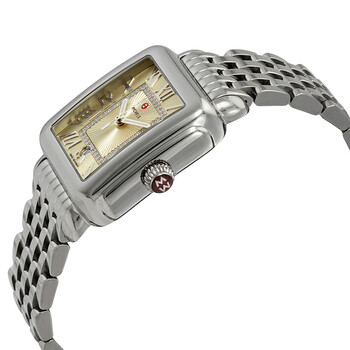 Deco Madison Champagne Sunray Dial Ladies Watch MWW06T000169