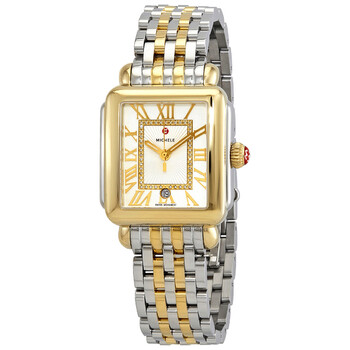 Deco Madison Quartz Silver Dial Two-tone Ladies Watch MWW06T000147 Deco Madison Quartz Silver Dial Two-tone Ladies Watch MWW06T000147