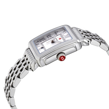 Deco Quartz White Dial Ladies Watch MWW06G000012