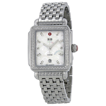 Deco Signature Mother of Pearl Stainless Steel Ladies Watch MWW06T000075