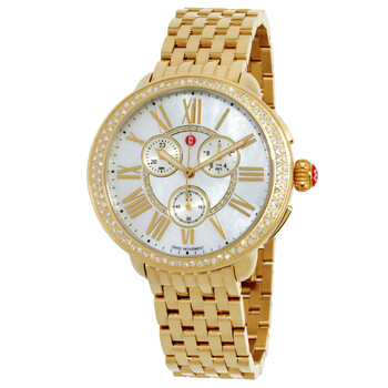 Serein Chronograph Quartz Silver Dial Ladies Watch MWW21A000070