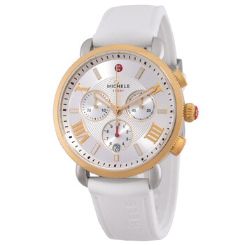 Sport Sail Chronograph Quartz Silver Dial Ladies Watch MWW01P000017