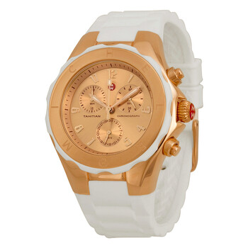 Tahitian Jelly Bean Chronograph Rose Dial Ladies Watch MWW12F000030