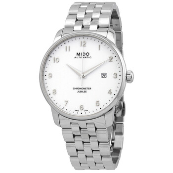 Baroncelli Automatic Chronometer White Dial Men's Watch M0376081101200