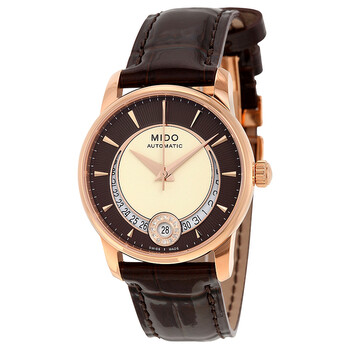 Baroncelli Automatic Beige and Brown Dial Ladies Watch M0072073629100