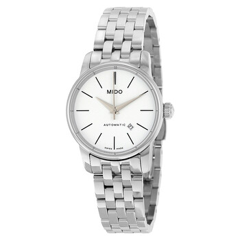 Baroncelli Automatic White Dial Stainless Steel Ladies Watch M76004761
