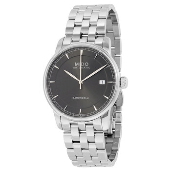 Baroncelli II Automatic Black Dial Stainless Steel Men's Watch M86004131