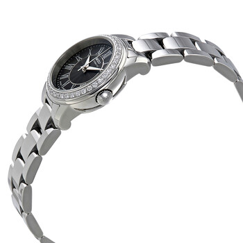 Baroncelli III Automatic Diamond Black Dial Ladies Watch M0100071105300