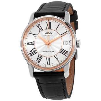 Baroncelli III Automatic Silver Dial Men's Watch M0104084603320
