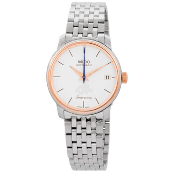 Baroncelli III Automatic White Dial Ladies Watch M0272072101000