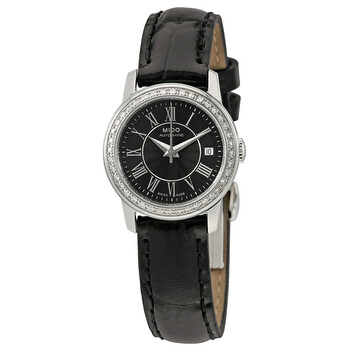 Baroncelli III Black Dial Automatic Ladies Watch M0100071605320