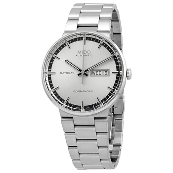 Commander II Automatic Silver Dial Men's Watch M0144301103180