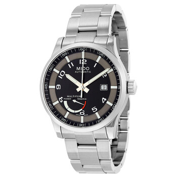 Multifort Automatic Black Dial Stainless Steel Men's Watch M0054241105202