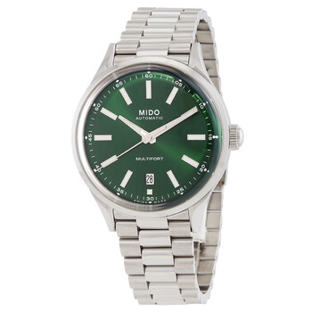 Mido Multifort TV Big Date Automatic Green Dial Men's Watch