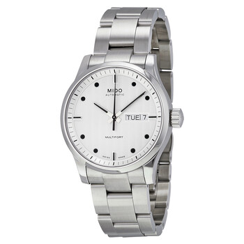 Mido Multifort Automatic Silver Dial Men's Watch M0058301103100