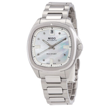 Multifort TV Automatic Diamond White Mother of Pearl Dial Watch M0493071110600 Multifort TV Automatic Diamond White Mother of Pearl Dial Watch M0493071110600