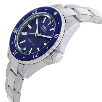 Ocean Star Automatic Blue Dial Ladies Watch M0262071104100