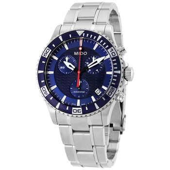 Ocean Star Chronograph Navy Blue Dial Men's Watch M011.417.11.041.02