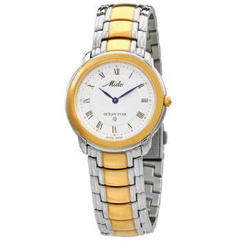 Ocean Star Quartz White Dial Men's Watch M8440.9.21.1