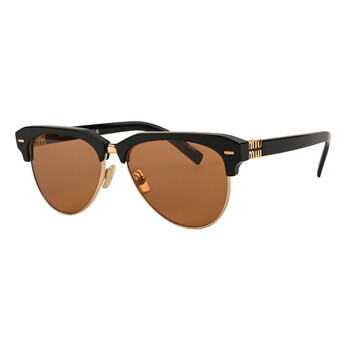 Brown Pilot Ladies Sunglasses MU 09ZS 1AB2Z1 57