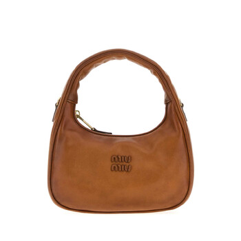 Caramel Leather Wander Handbag