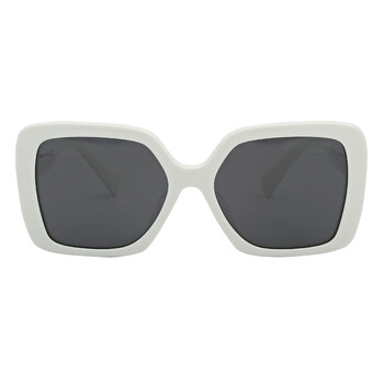 Dark Gray Square Ladies Sunglasses MU 10YS 1425S0 56