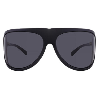 Saint Laurent Black Wrap Unisex Sunglasses SL 806 001 75  display picture 3