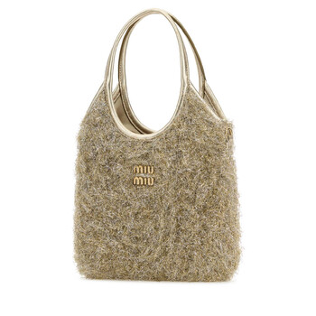 Embellished Fabric Handbag