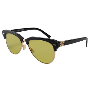 Olive Green Pilot Ladies Sunglasses MU 09ZS 1AB07O 57