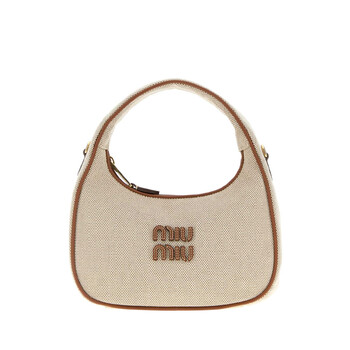 Two-tone Canvas Handbag