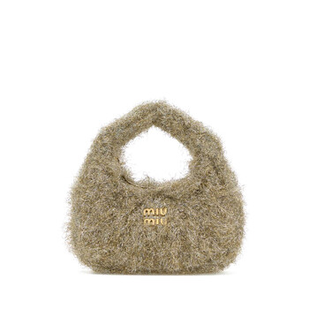 Two-Tone Fabric Mini Wander Handbag