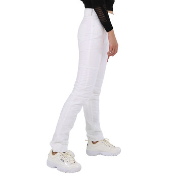 MM6 Ladies White Padded Pants