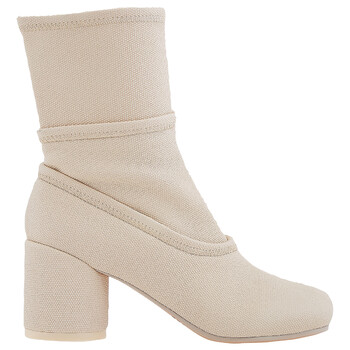 ★関税込み★ MM6 Maison Margiela ANATOMIC BOOTS MM6 Maison Margiela Anatomic 70mm Leather Ankle Boots