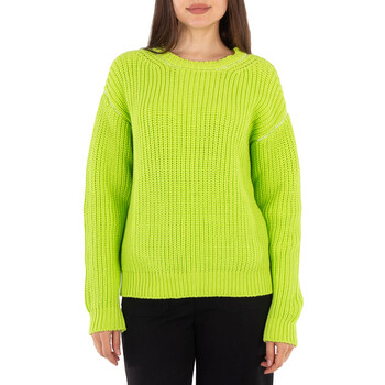 Ribbed Knit Crew Neck Sweater