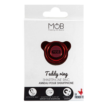 Red Teddy Ring For Smartphone MB-TR-02-Red