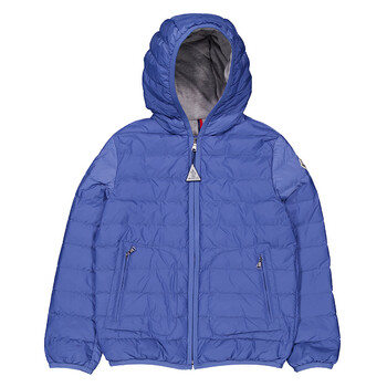 Moncler Boys Jeff Quilted Down Jacket, Size 6Y I29541A00079