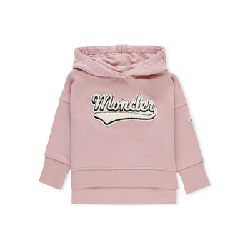 Moncler Rhinestone-Embellished Logo-Print Cotton Hoodie