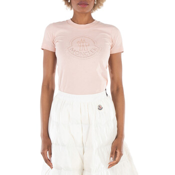 Rabanne Crystal Embellished Logo T-Shirt, Size X-Small