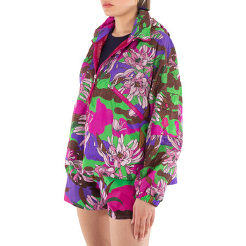 Floral-Print Long Sleeve Jacket