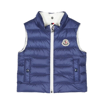 Moncler Kids Akinari Sleeveless Padded Vest, Size 3A I19511A00018  