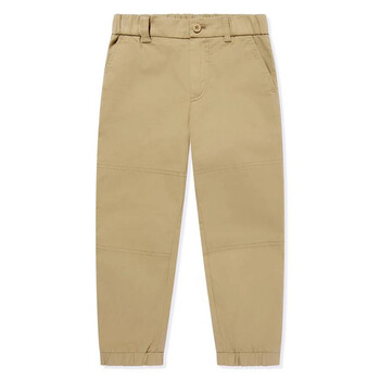 Kids Cotton Gabardine Trousers