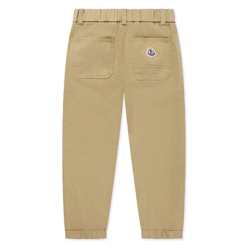 Kids Cotton Gabardine Trousers